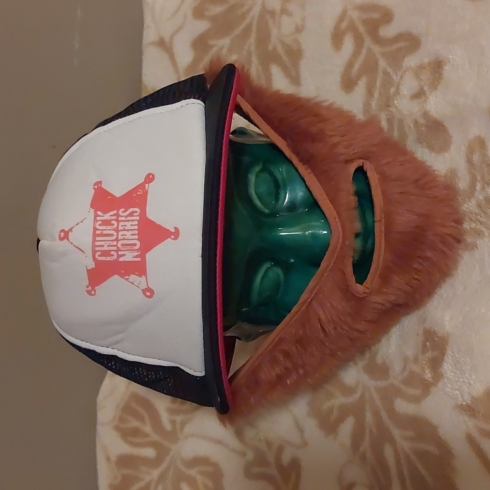 Chuck Norris Disguise Trucker Cap